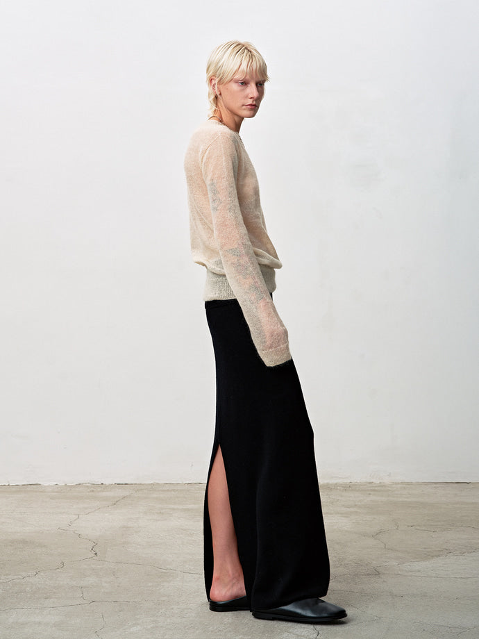 Tonywack - Light Weight Mohair Sweater (Cream) product image 7 | TRAB K-Fashion Australia