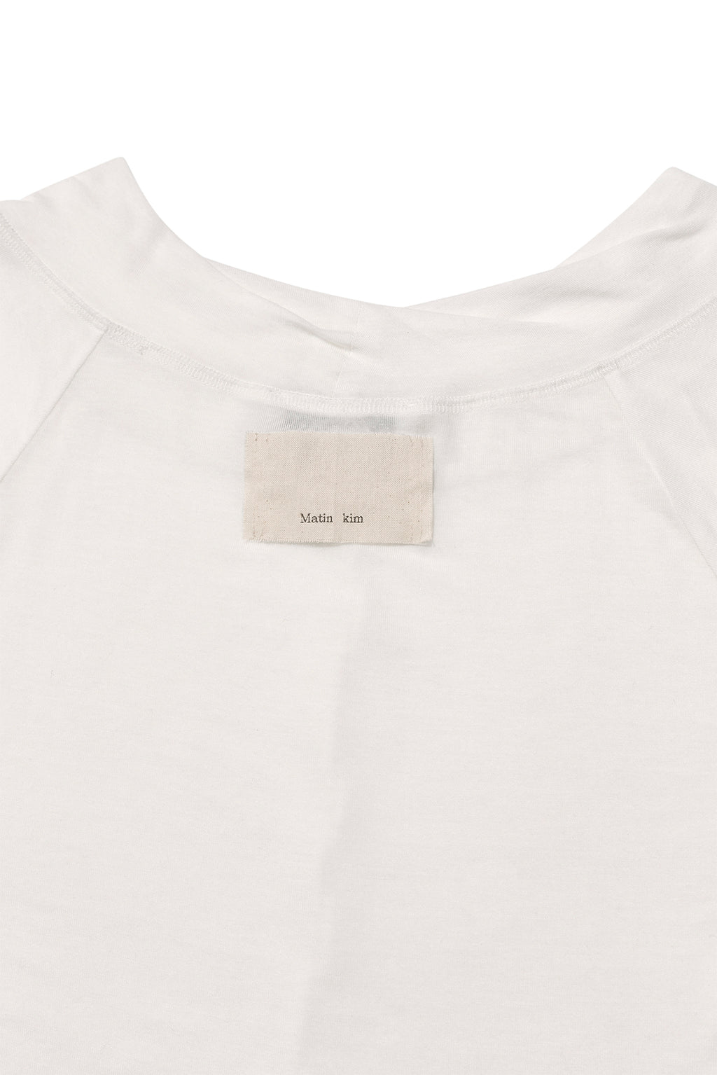 Matin Kim - Wide Neck Raglan Long Sleeve (Ivory) product image 5 | TRAB K-Fashion Australia