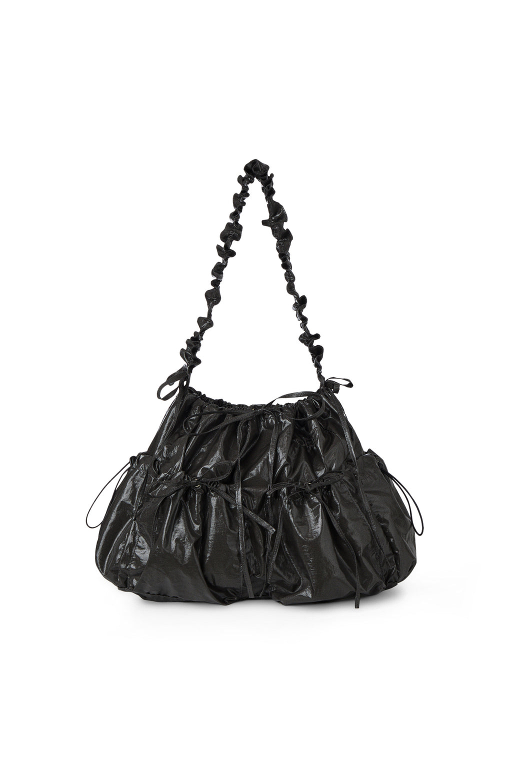 Deinet - Deinet Coating Shirring Bag (Black) product image 1 | TRAB K-Fashion Australia