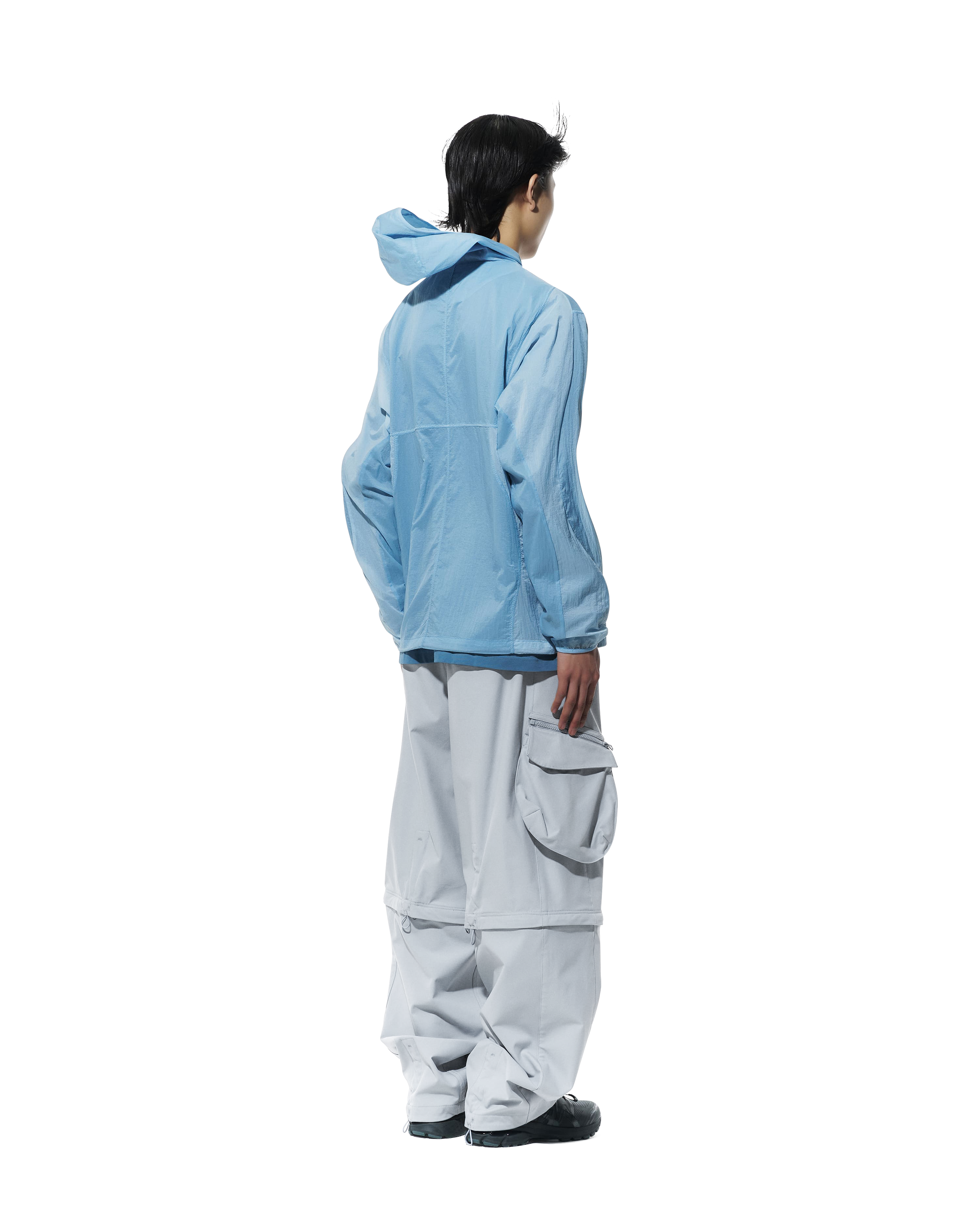 San San Gear - 2Way Pocket Pants (Blue Grey) product image 3 | TRAB K-Fashion Australia