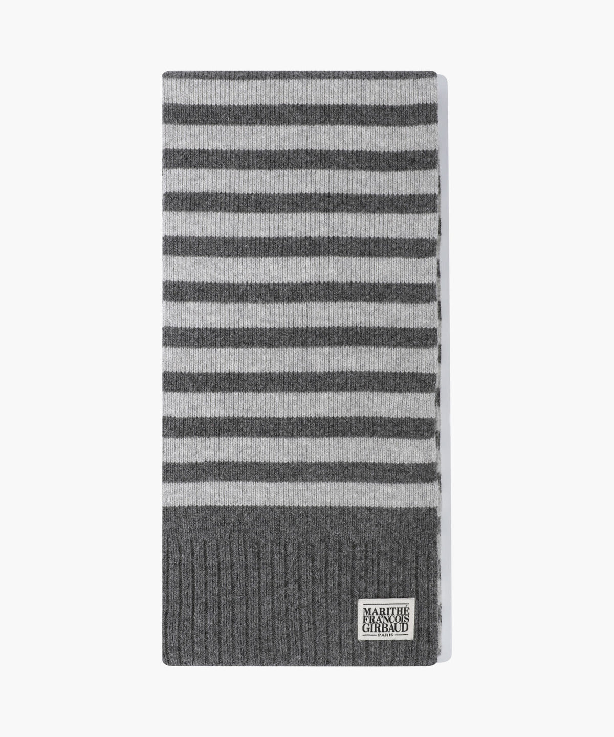 Marithe & Francois Girbaud - Classic Logo Muffler (Melange Gray) product image 2 | TRAB K-Fashion Australia