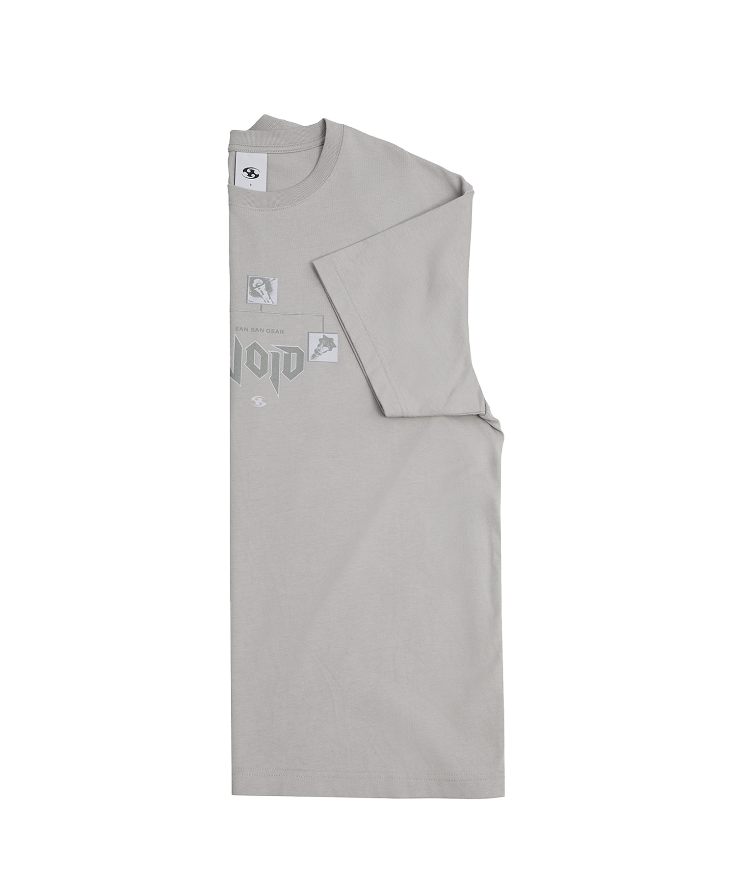 San San Gear - Void Born T-Shirt (Warm Grey) product image 9 | TRAB K-Fashion Australia