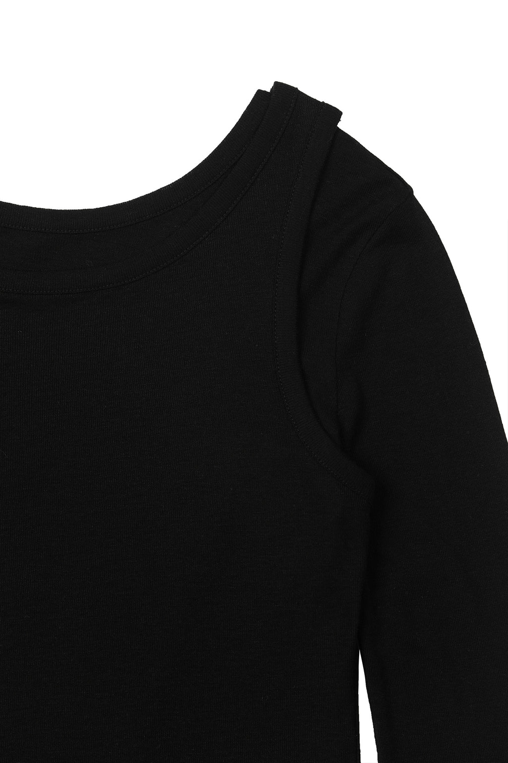 Deinet - Layered Long Sleeve (Black) product image 11 | TRAB K-Fashion Australia