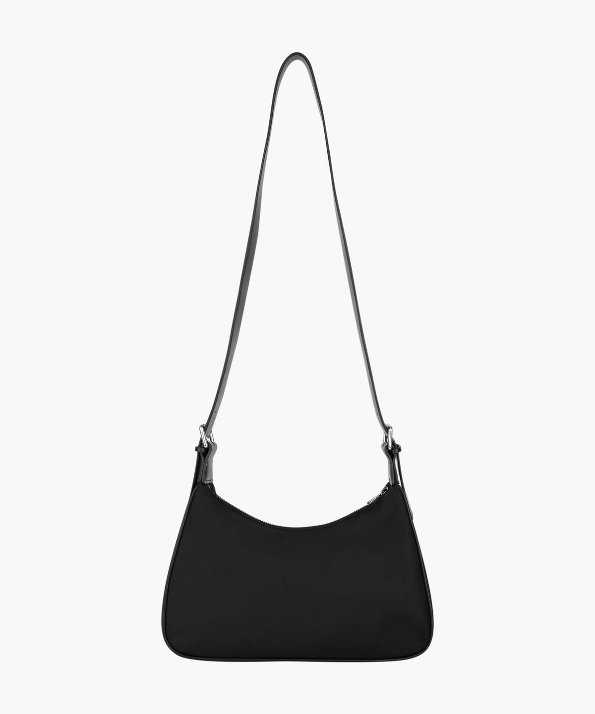Marithe & Francois Girbaud - Regular Logo 2way Hobo Bag (Black) product image 5 | TRAB K-Fashion Australia