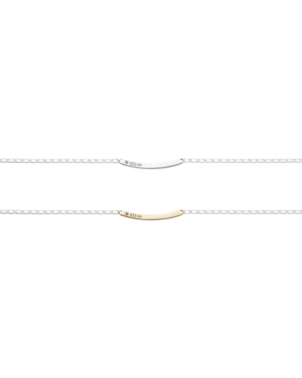 Numbering - ID Bar Necklace #7851 product image 11 | TRAB K-Fashion Australia