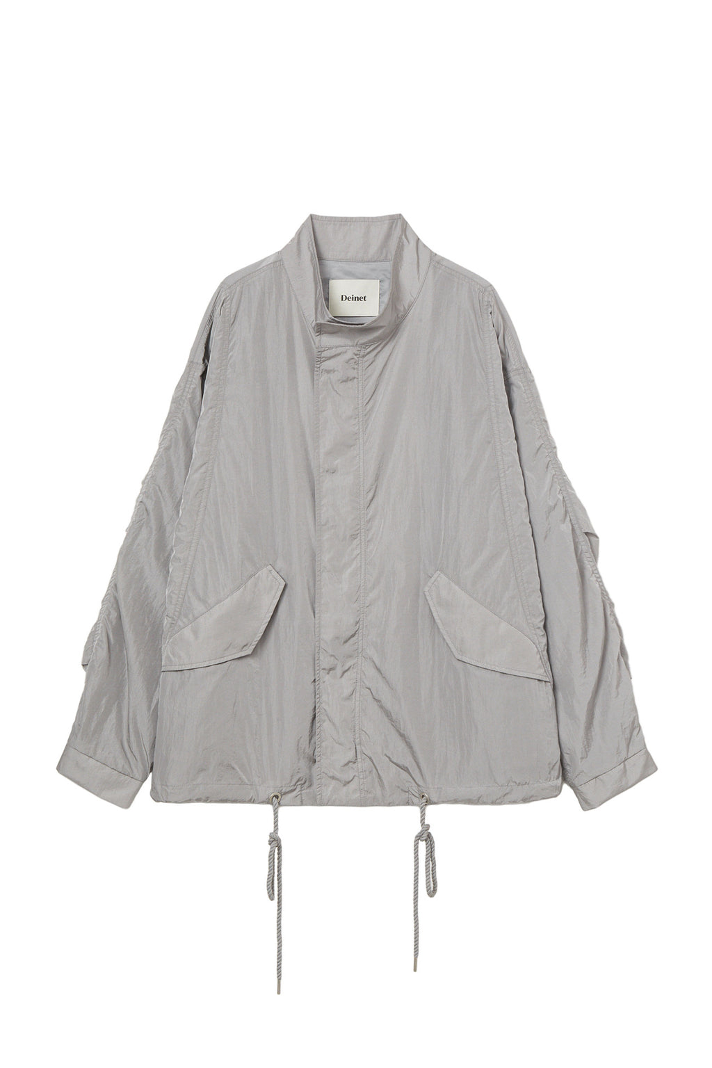 Deinet - Funnel Neck Jacket (Grey) product image 1 | TRAB K-Fashion Australia