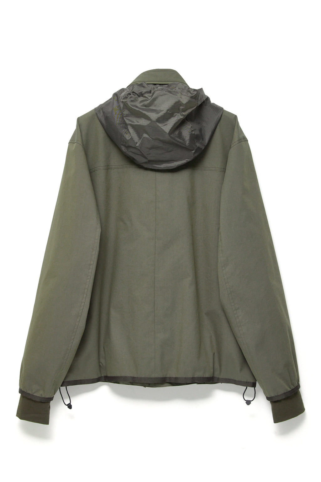 Hatchingroom - Diagonal Zip Jacket V2 (Olive) product image 2 | TRAB K-Fashion Australia