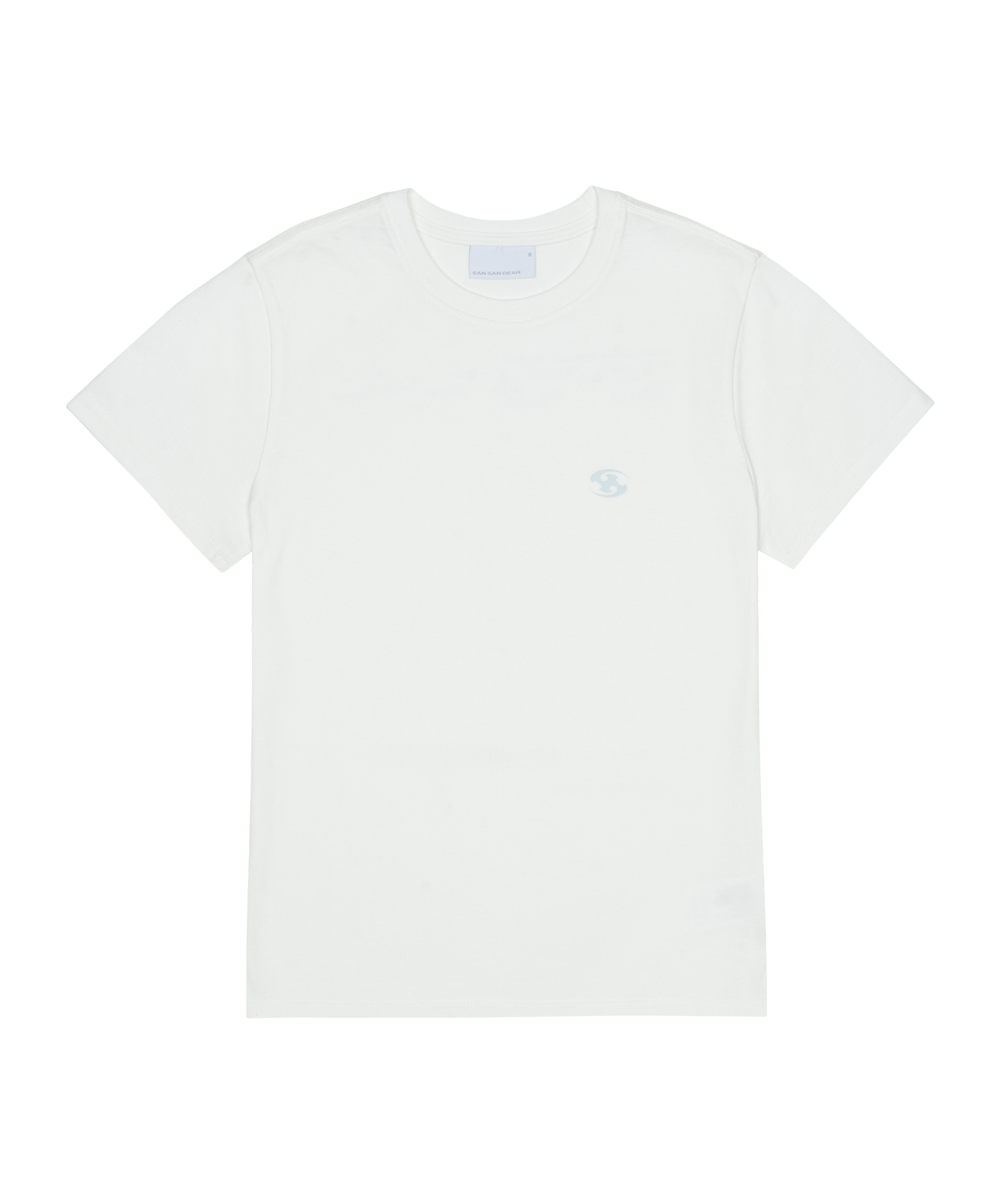 San San Gear - Logo T-Shirt_0 (White) product image 1 | TRAB K-Fashion Australia