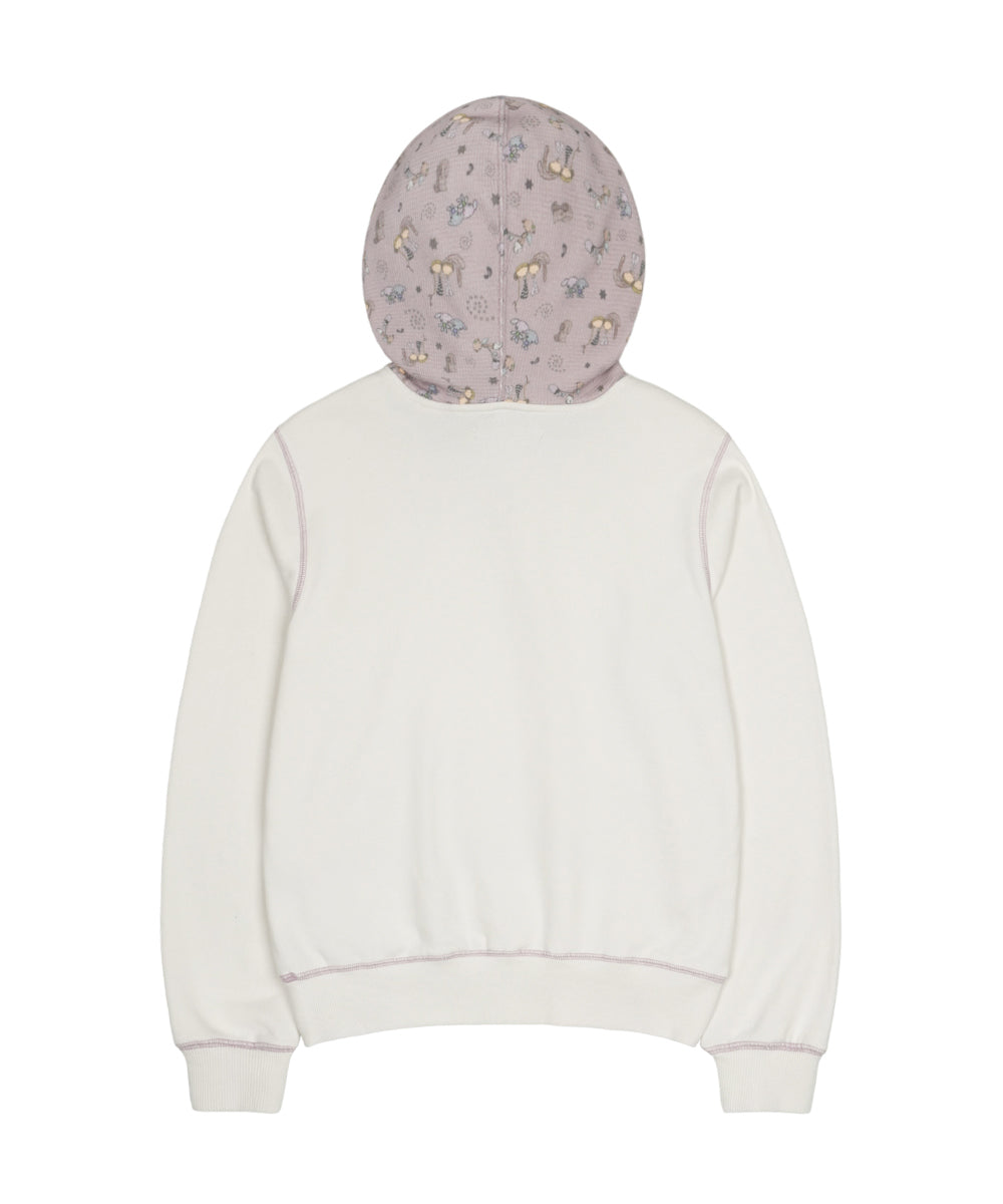 Coyseio - Vintage Washed Teji Graphic Hoodie (Cream) product image 11 | TRAB K-Fashion Australia