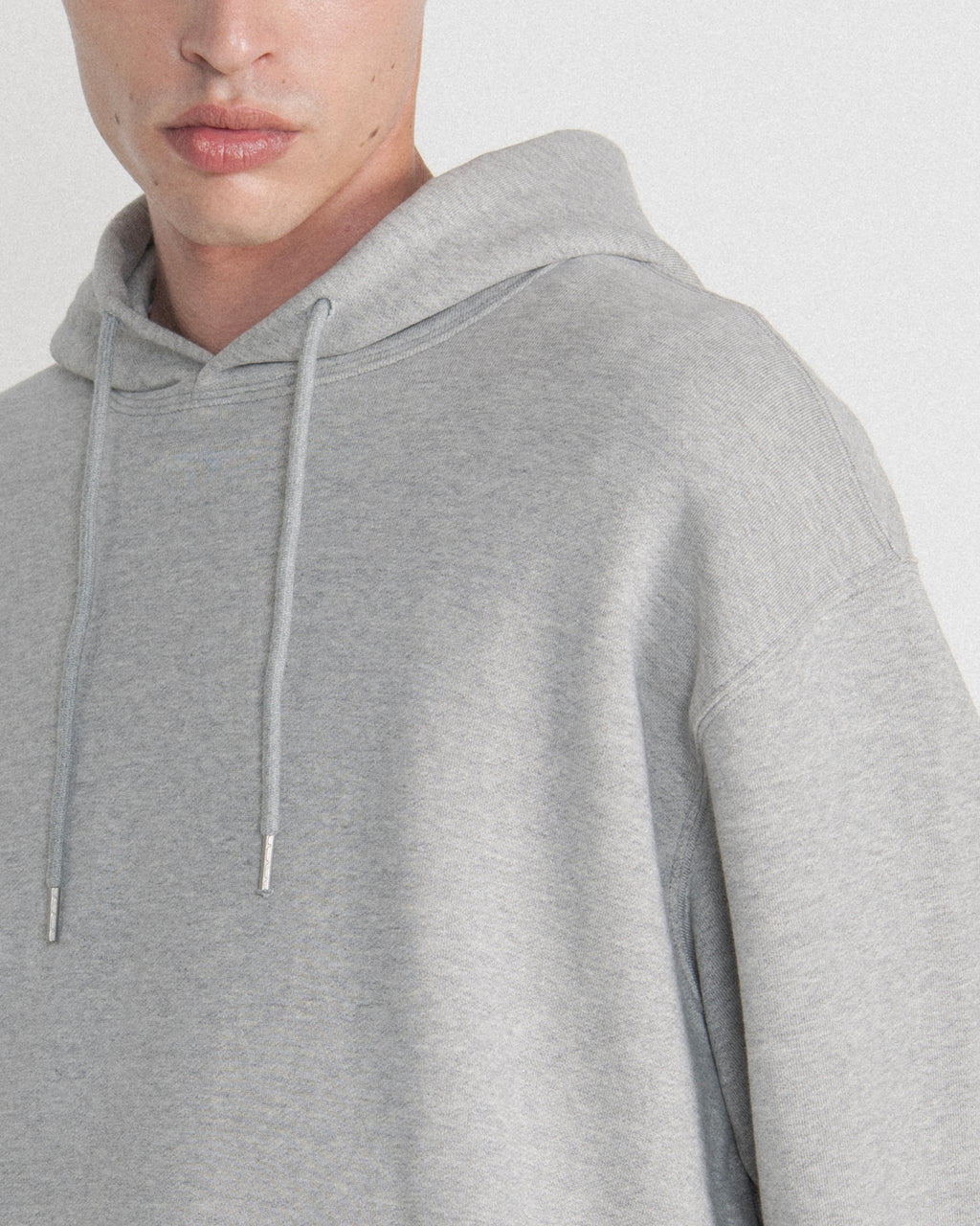 Brownyard - Soft Sweat Hoodie (Grey) product image 4 | TRAB K-Fashion Australia