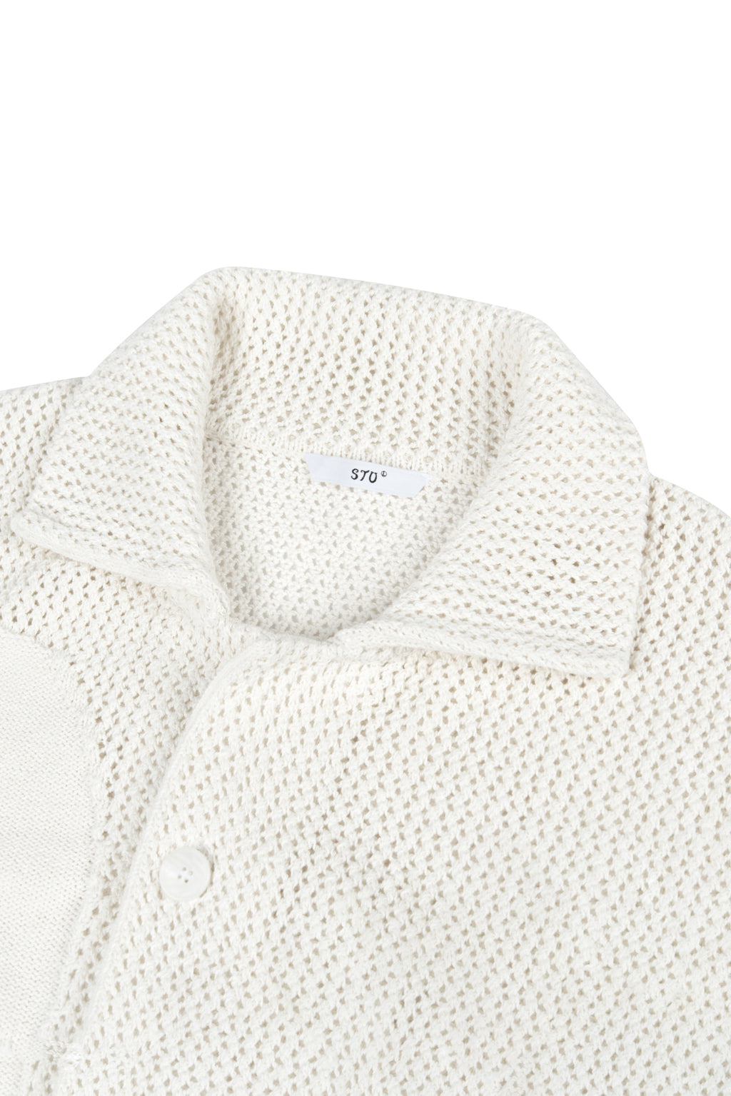 Stu - Graphic Knit Shirt (Cream) product image 17 | TRAB K-Fashion Australia