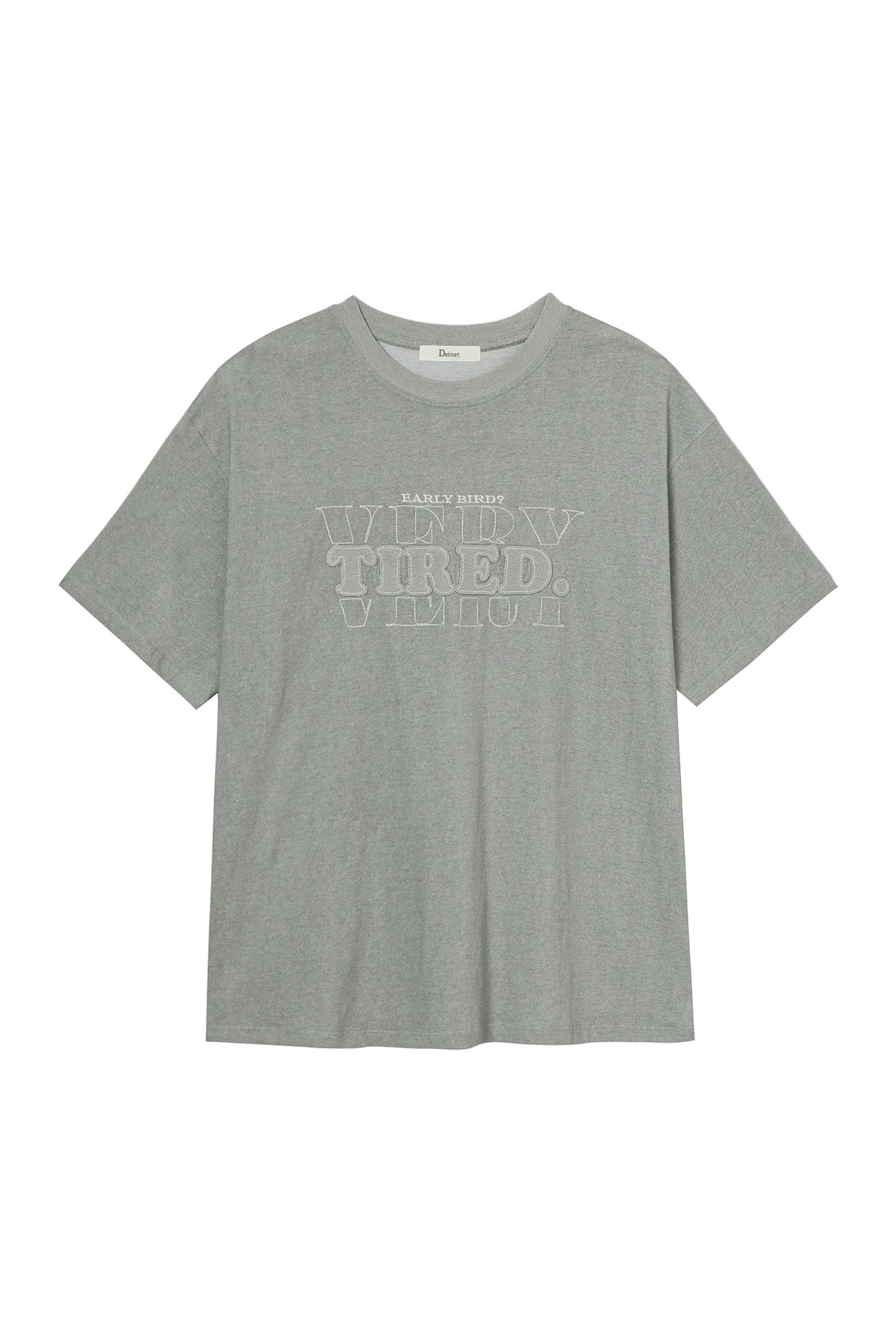 Deinet - Tired T-Shirt (Grey) product image 1 | TRAB K-Fashion Australia