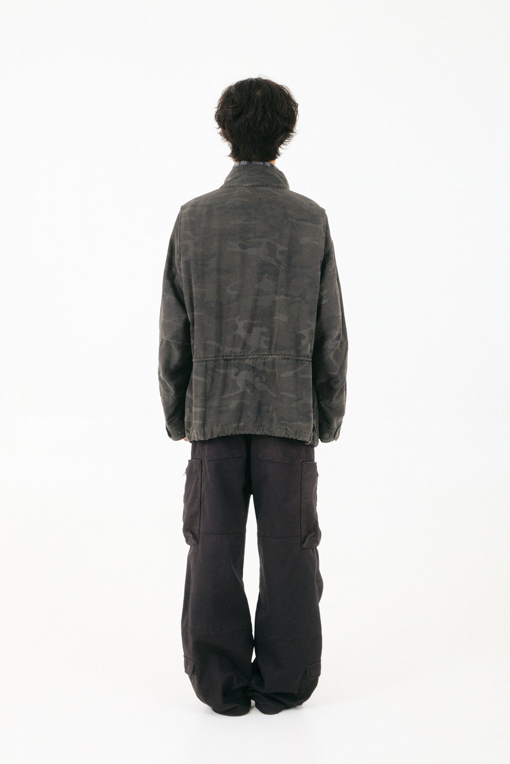 Hatchingroom - Field Parka Camo (Dyed Charcoal) product image 8 | TRAB K-Fashion Australia
