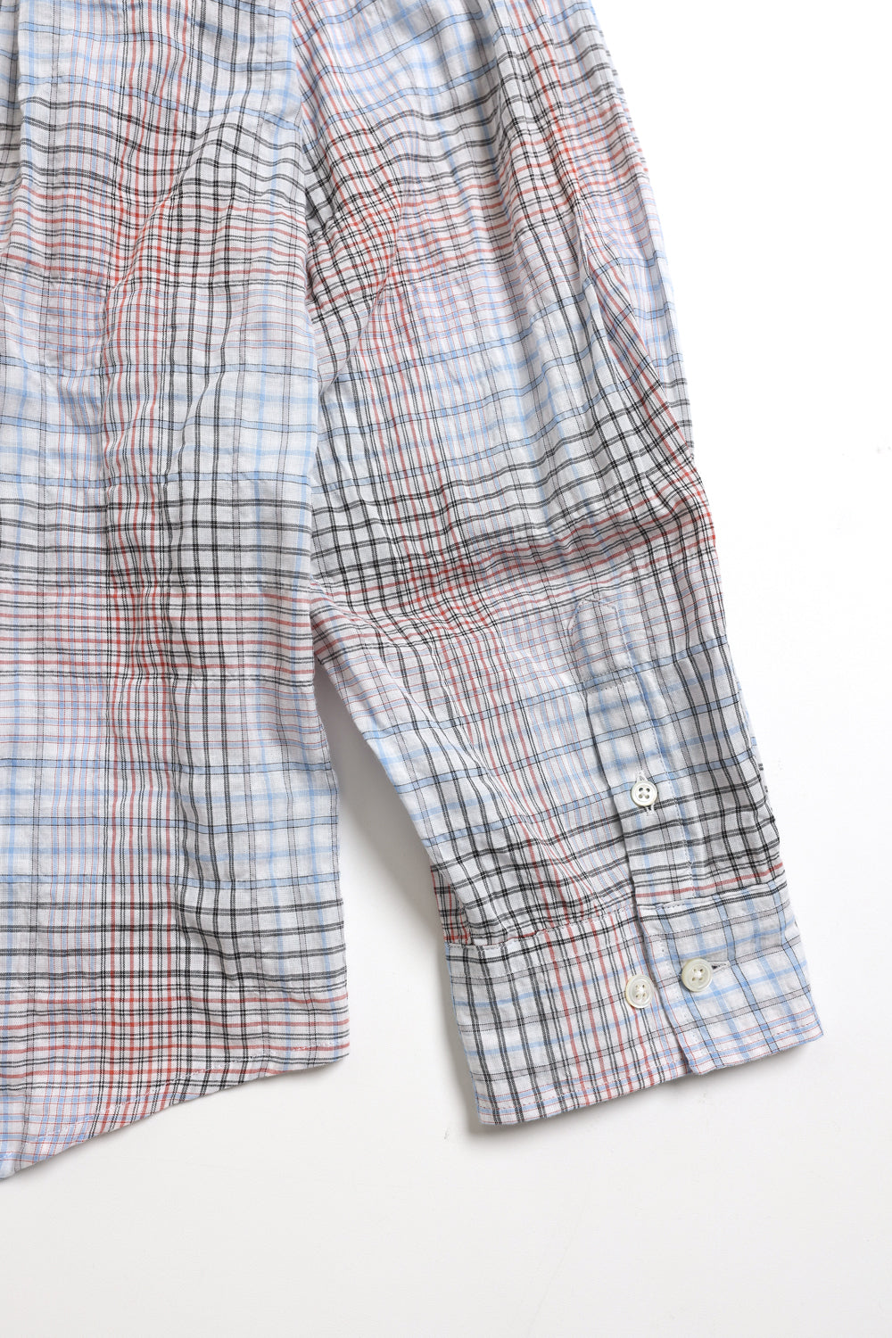 Hatchingroom - Classic Shirt Multi Check (White) product image 5 | TRAB K-Fashion Australia