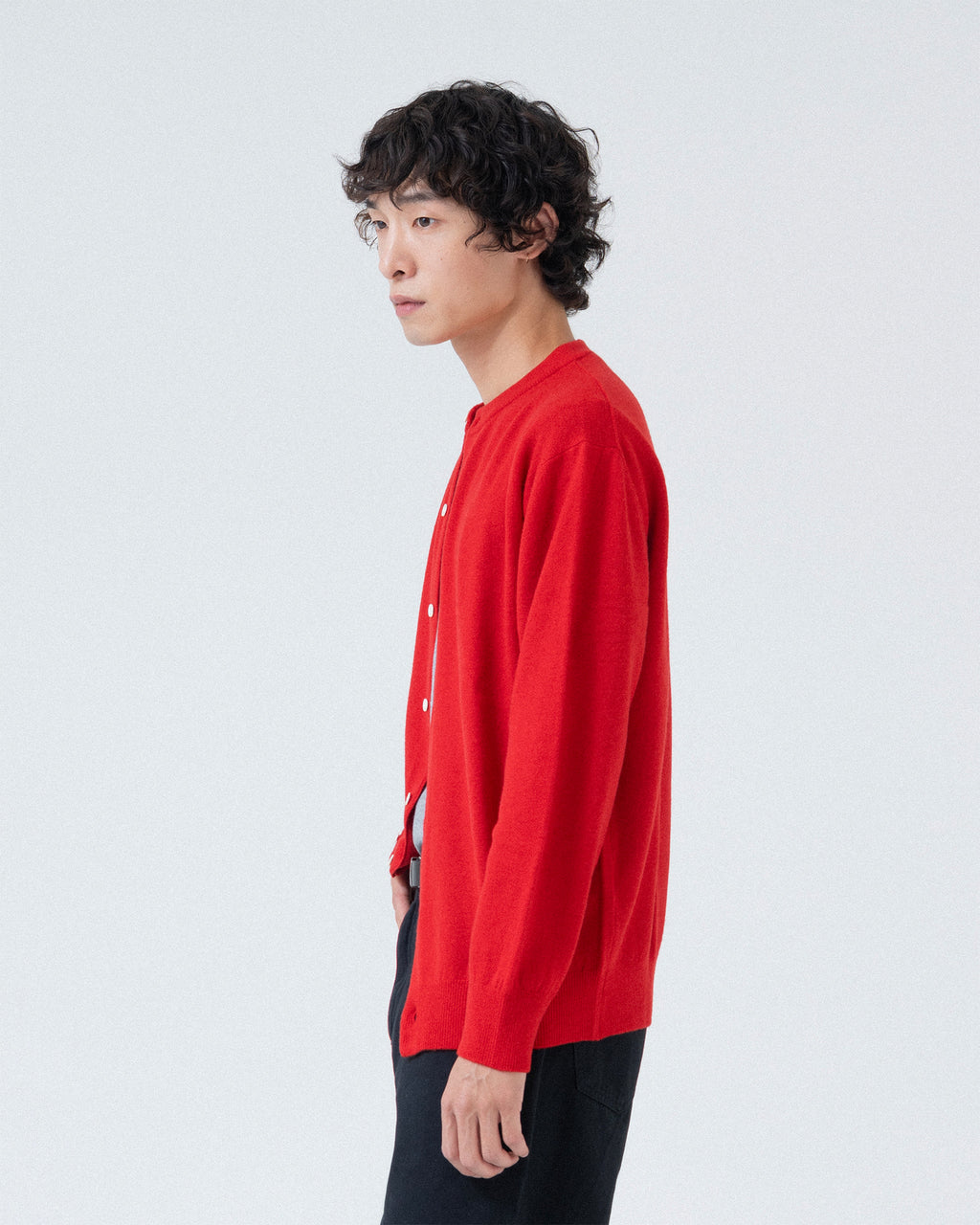 Brownyard - Round Cardigan (Red) product image 3 | TRAB K-Fashion Australia