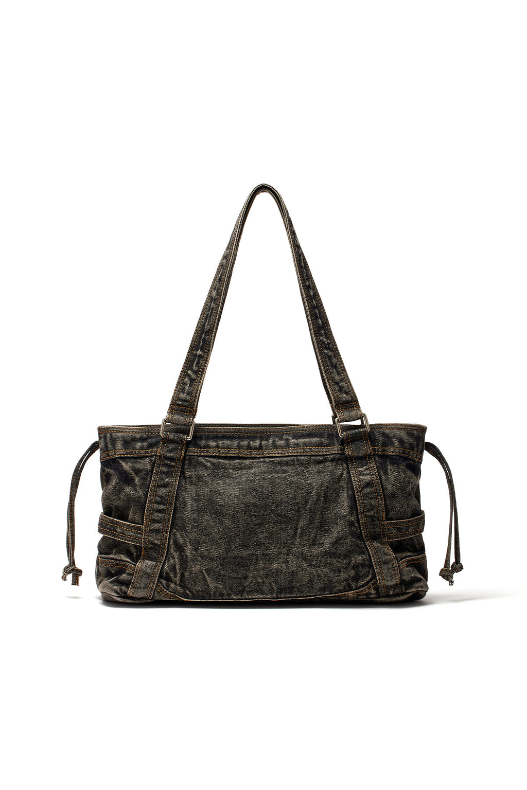 Matin Kim - Matin Washed Denim Square Bag (Black) product image 5 | TRAB K-Fashion Australia