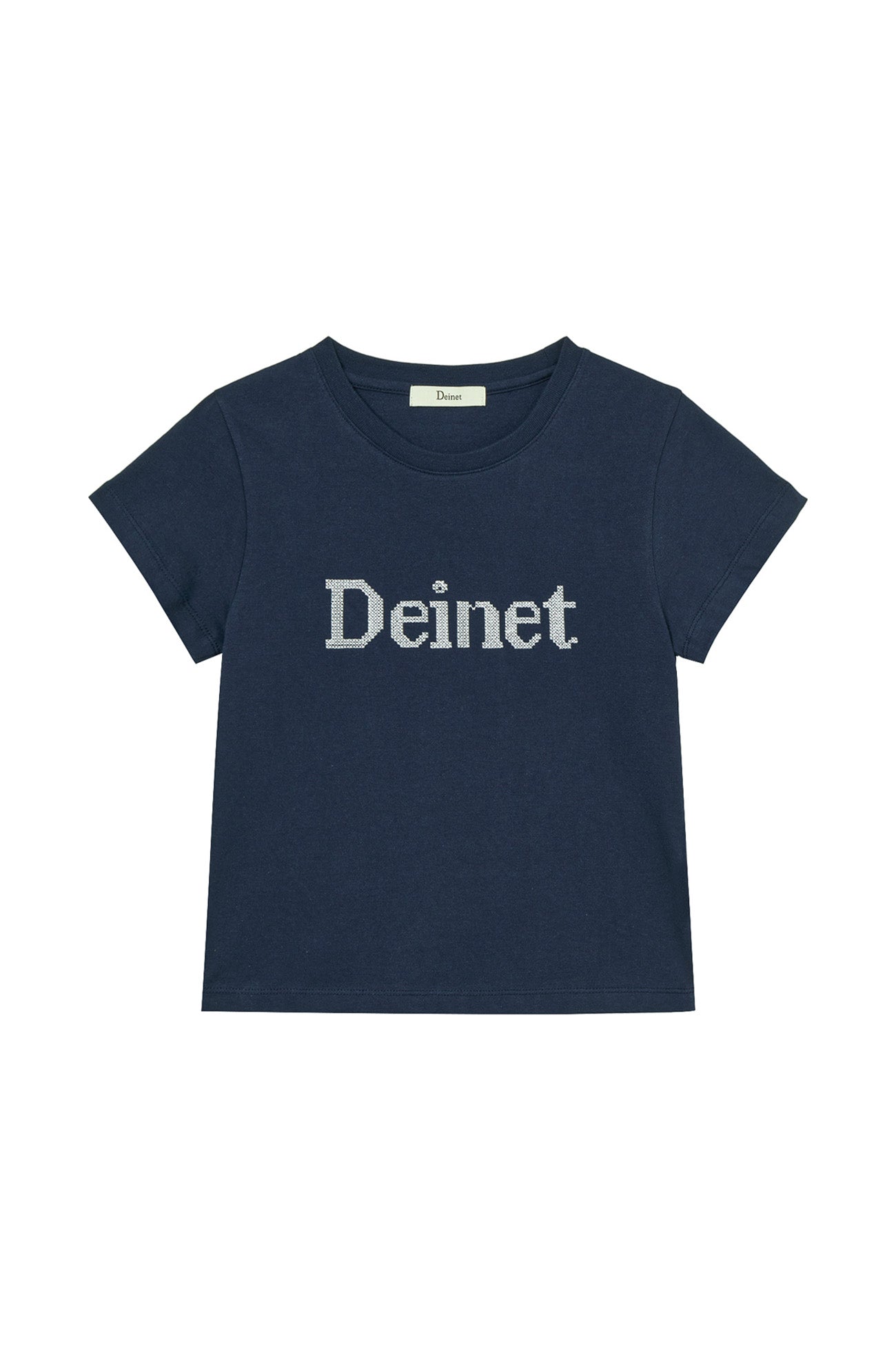 Deinet - Needle Point T-Shirt (Navy) product image 1 | TRAB K-Fashion Australia