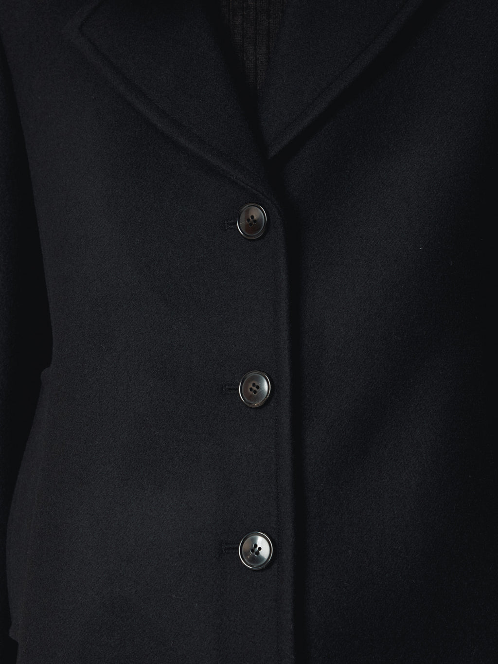 Recto - Slim Fit Long Coat (Black) product image 7 | TRAB K-Fashion Australia