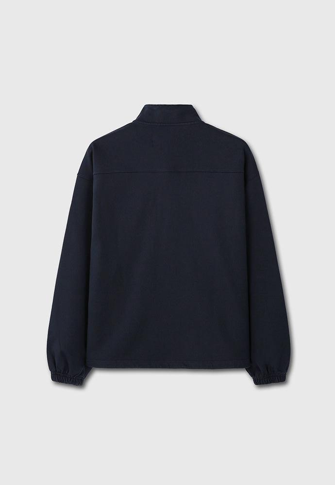 Tonywack - Extra Heavy Sweat Half Zip-Up (Navy) product image 8 | TRAB K-Fashion Australia