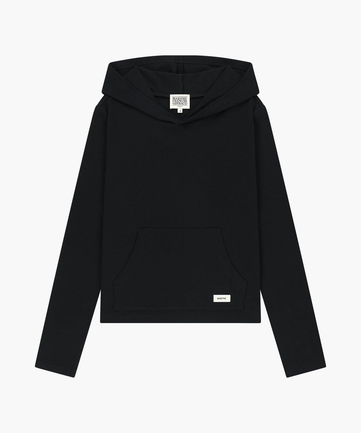 Marithe & Francois Girbaud - Basic Hoodie Long Sleeve (Black) product image 5 | TRAB K-Fashion Australia