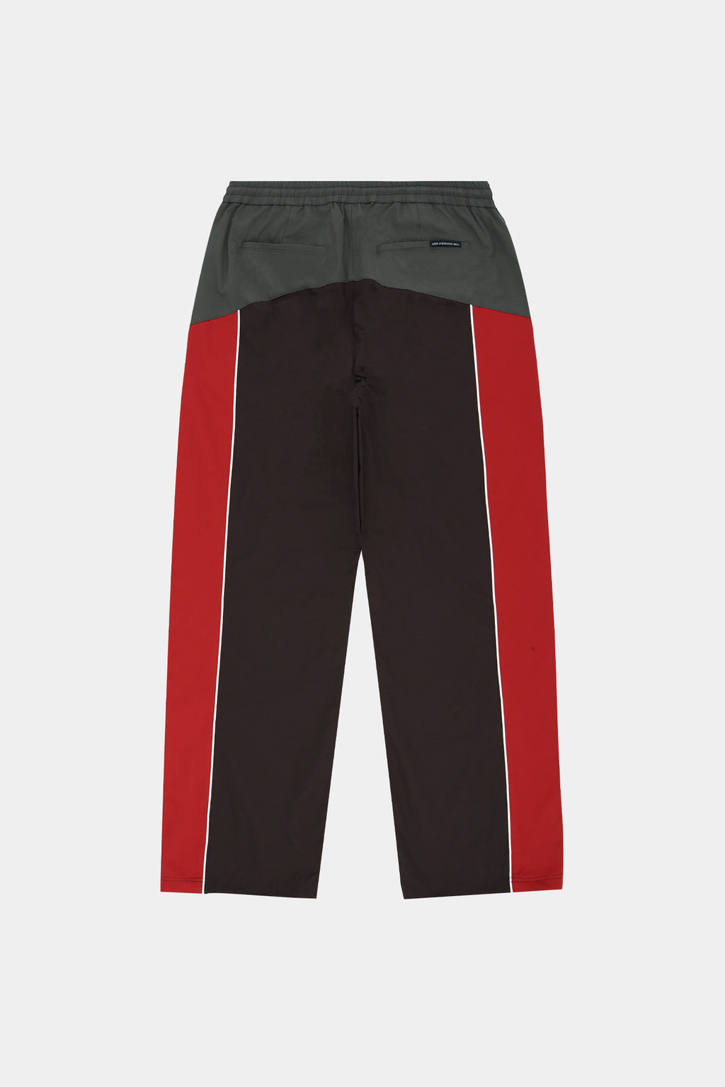 Andersson Bell - Unisex Color Block Nylon Track Pants (Red/Brown) product image 12 | TRAB K-Fashion Australia