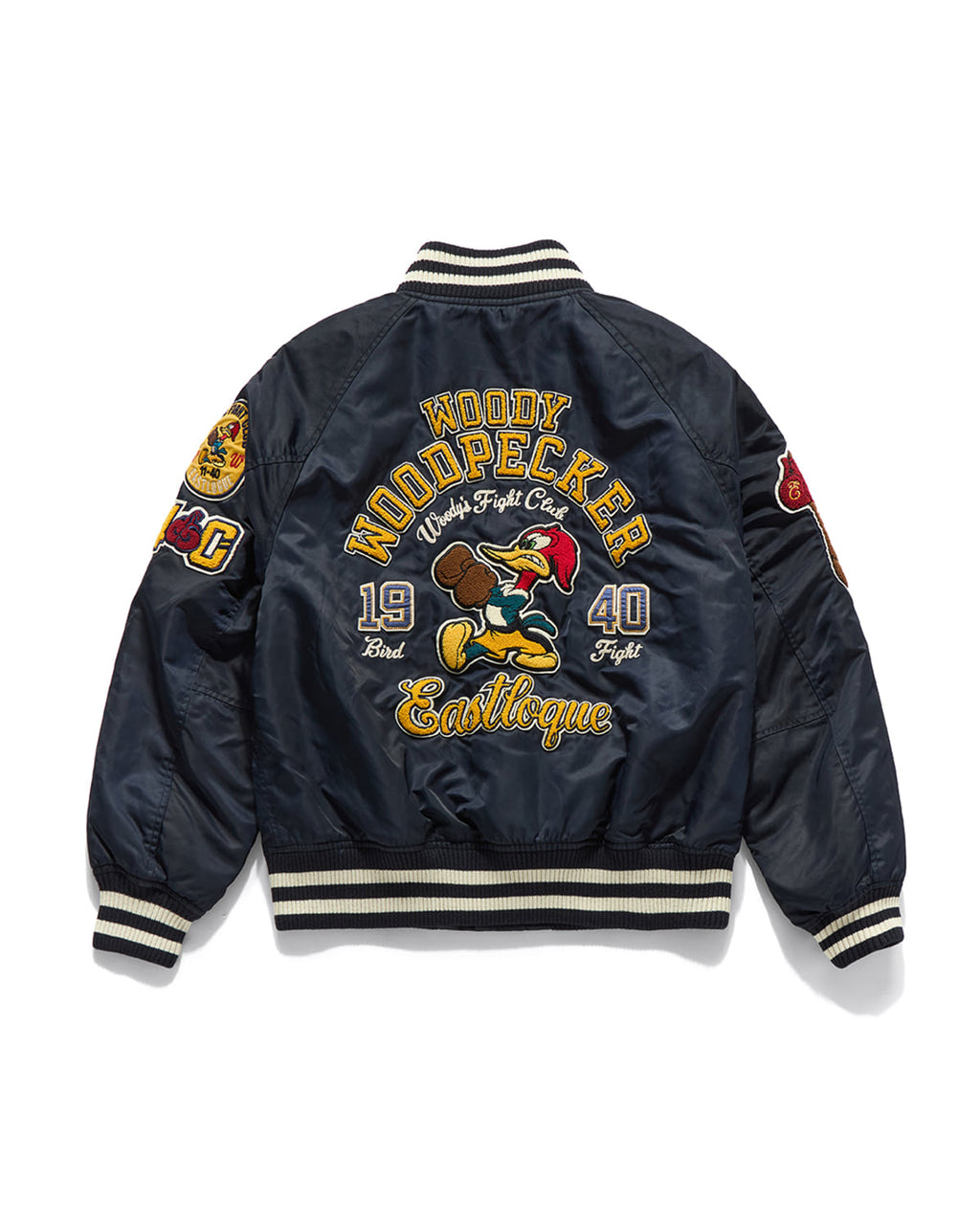Eastlogue - Woody Fight Club Stadium Jacket (D.navy) product image 2 | TRAB K-Fashion Australia
