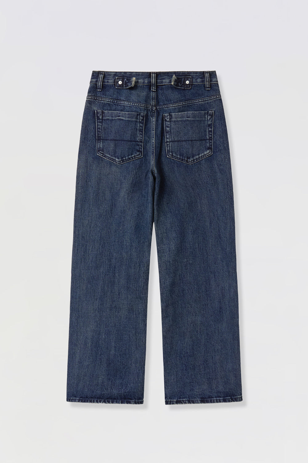 Hatchingroom - Regular Selvedge Jeans (Dark Blue) product image 2 | TRAB K-Fashion Australia