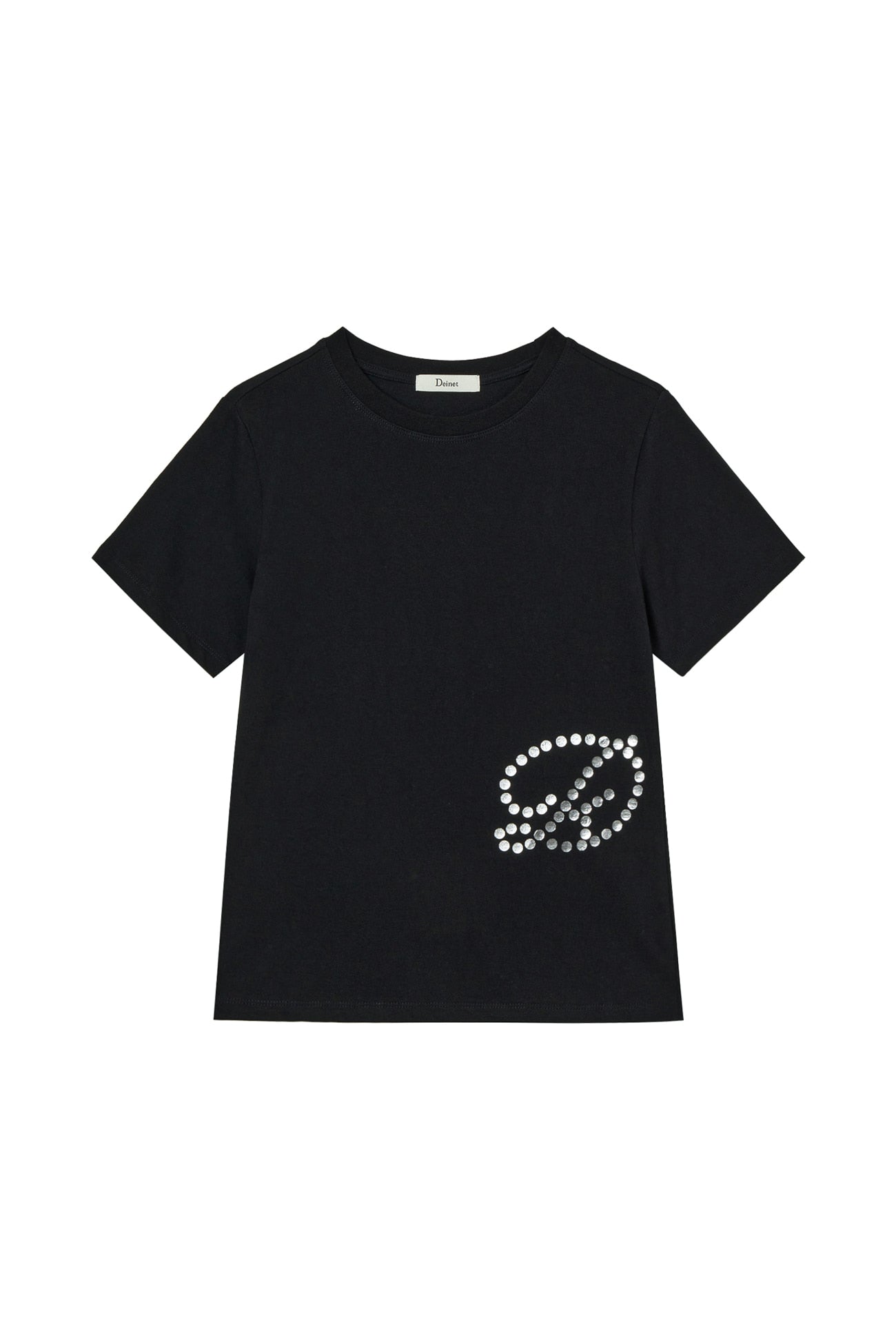 Deinet - Dot D Logo T-Shirt (Black) product image 1 | TRAB K-Fashion Australia