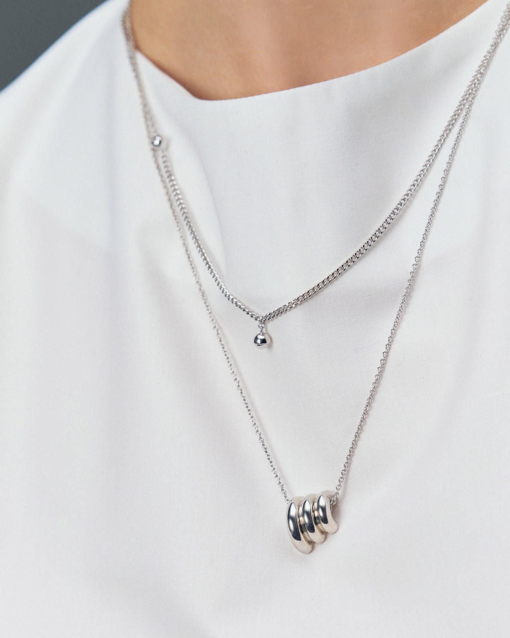 Numbering - Mini Ball Necklace #7791 product image 1 | TRAB K-Fashion Australia