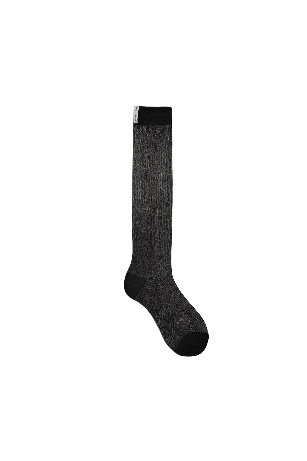 Matin Kim - Glitter See Through Socks (Black) product image 1 | TRAB K-Fashion Australia