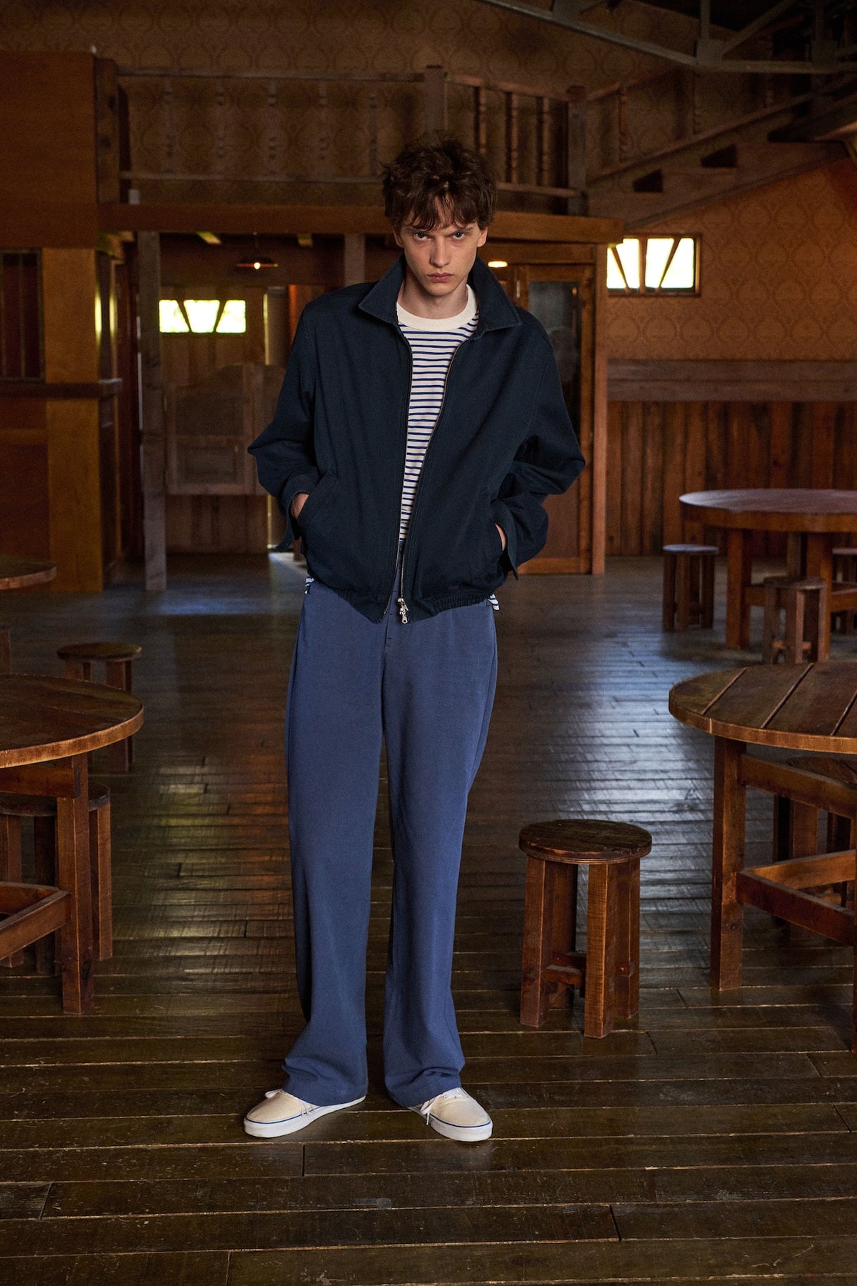 STU - Batik Washed Cotton Pants (French Navy (1st Reorder )) product image 8 | TRAB K-Fashion Australia