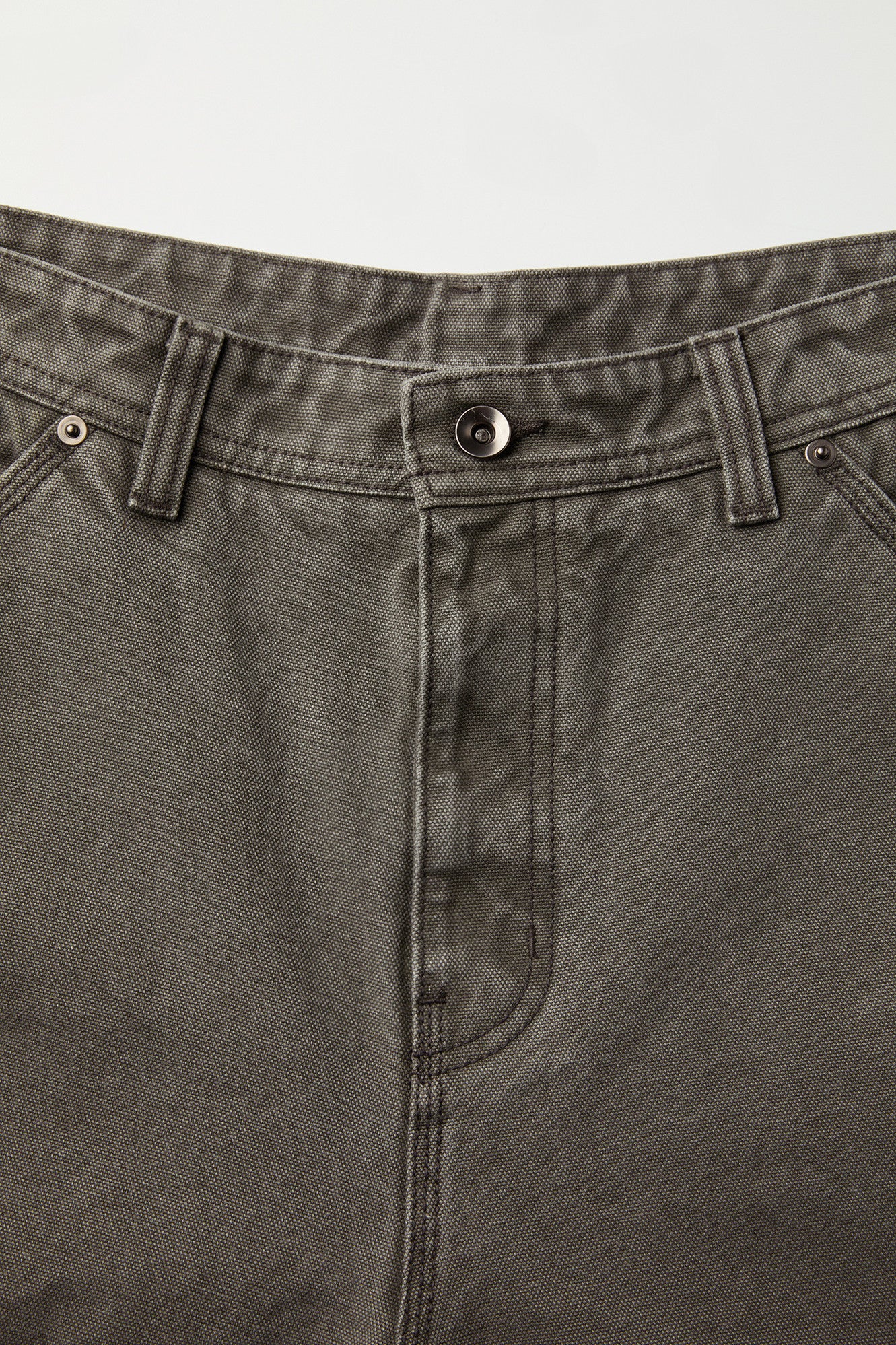 Coor - Over Dyed Bermuda Double Knee Pants (Washed Khaki) product image 5 | TRAB K-Fashion Australia