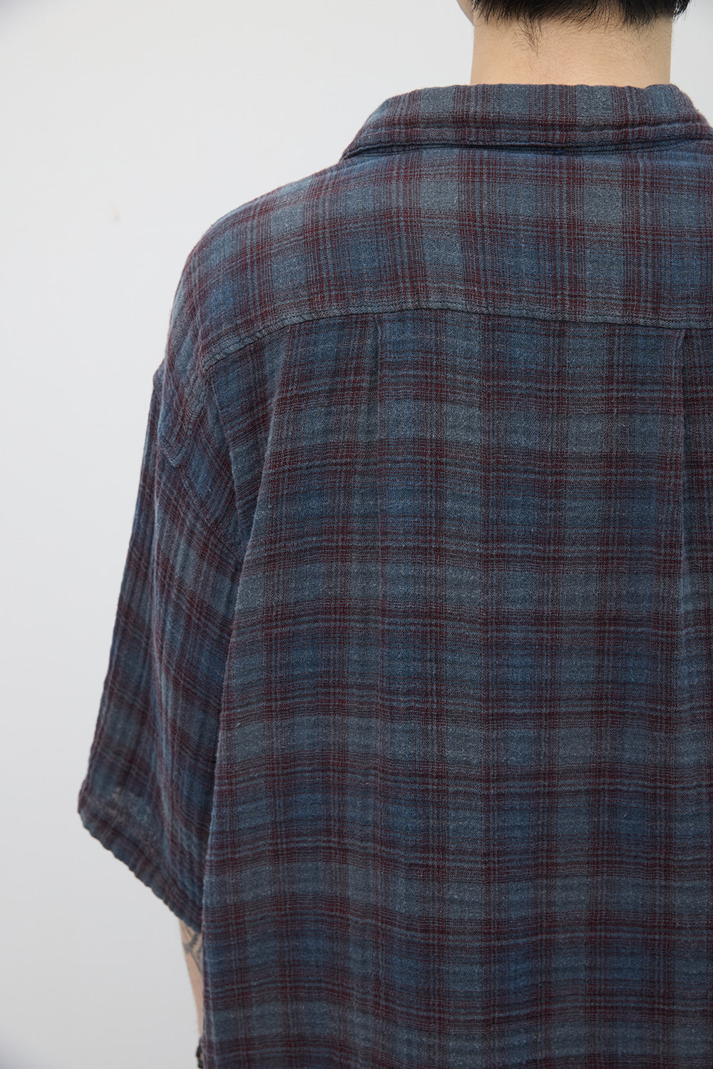 Hatchingroom - Double Face Shirt (Over Dyed Blue/Red) product image 13 | TRAB K-Fashion Australia