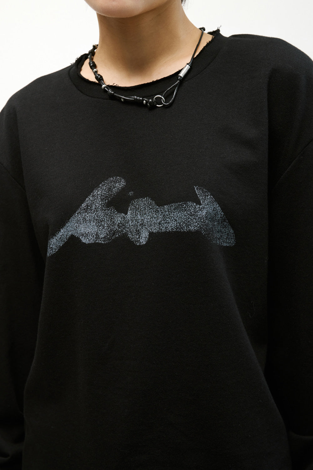 Hatchingroom - Shirakami Woods Boxer Sweat (Black) product image 6 | TRAB K-Fashion Australia