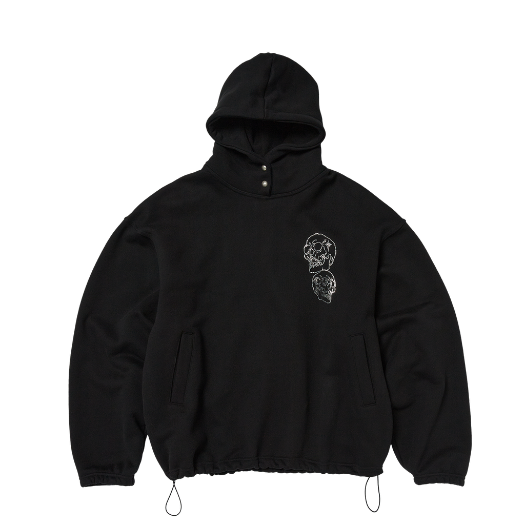 Thug Club - TC Angels Crystal Embellished Hoodie (Black) product image 1 | TRAB K-Fashion Australia