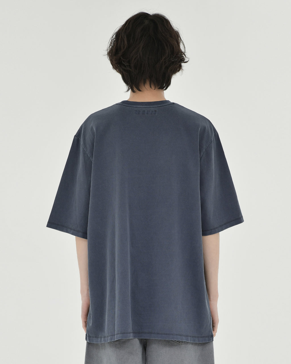 Brownyard - Washed T Shirt (Washed Navy) product image 2 | TRAB K-Fashion Australia