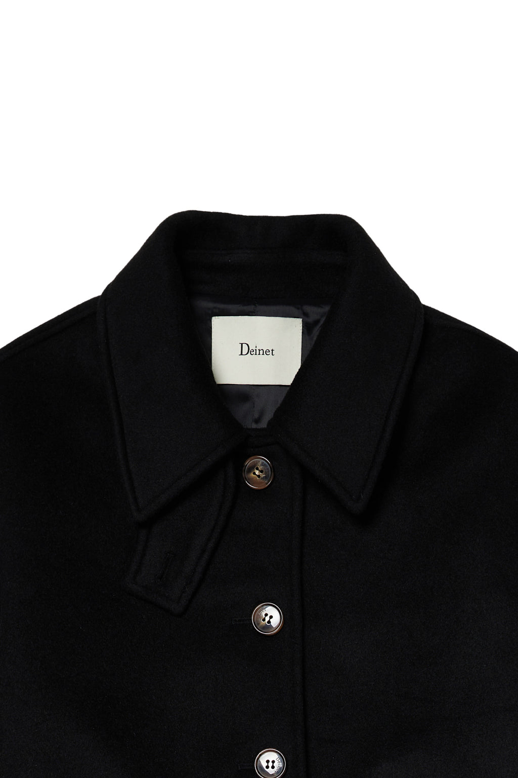Deinet - Cashmere Blend Overfit Long Coat (Black) product image 3 | TRAB K-Fashion Australia
