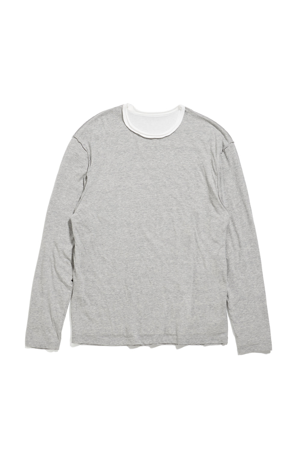 Hatchingroom - Two Face Tee (White/M.Grey) product image 2 | TRAB K-Fashion Australia