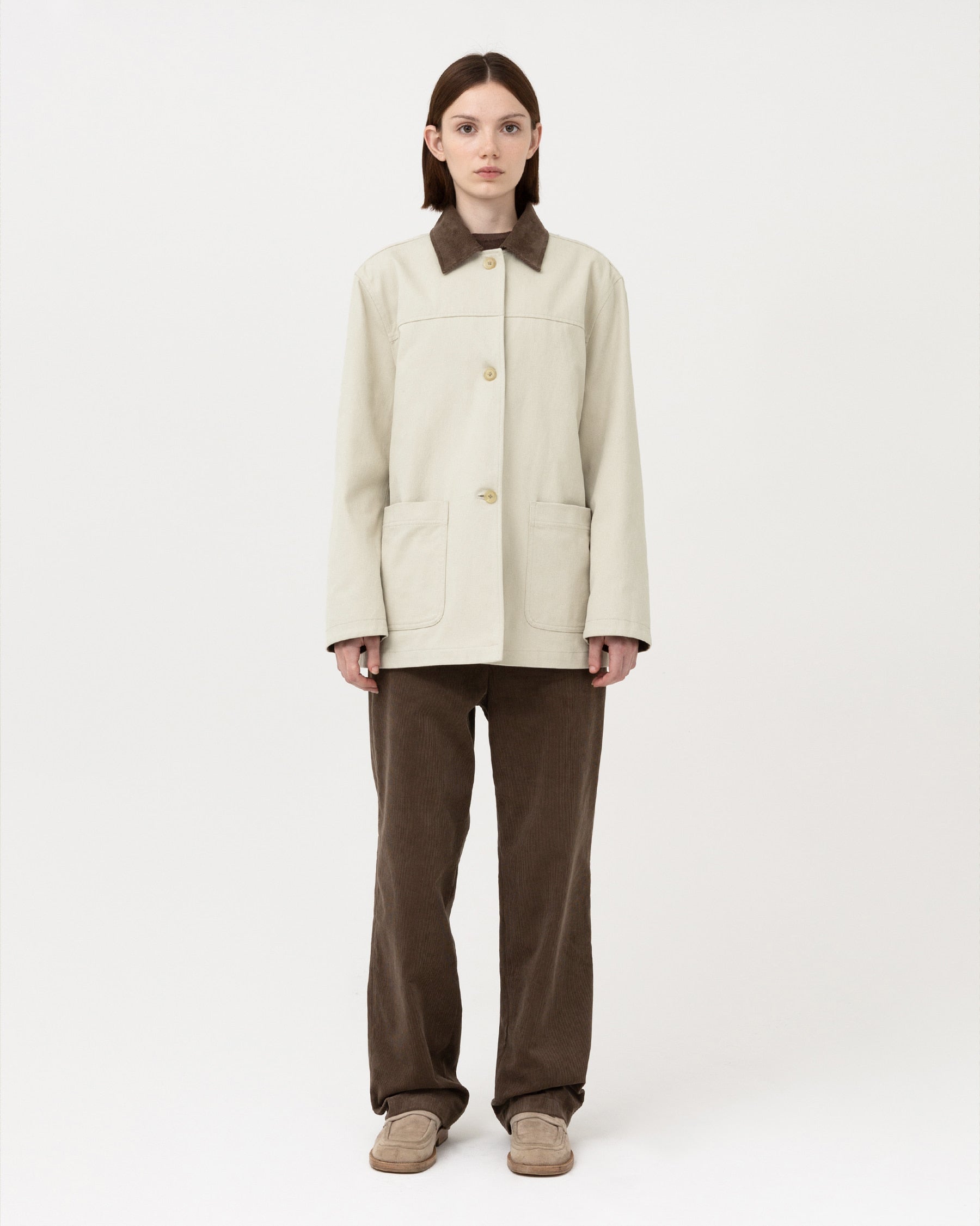 Brownyard - Work Jacket (Ecru) product image 1 | TRAB K-Fashion Australia