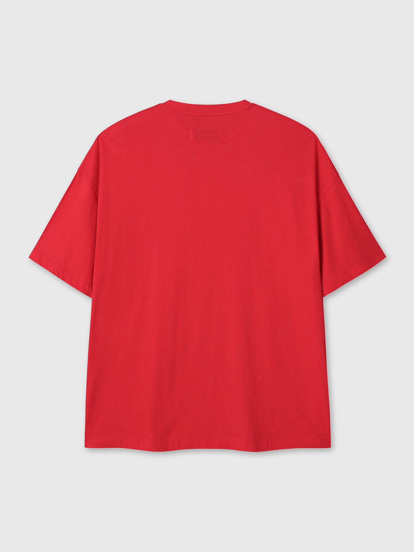 Tonywack - Cotton Cashmere Relaxed T-Shirt (Red) product image 10 | TRAB K-Fashion Australia
