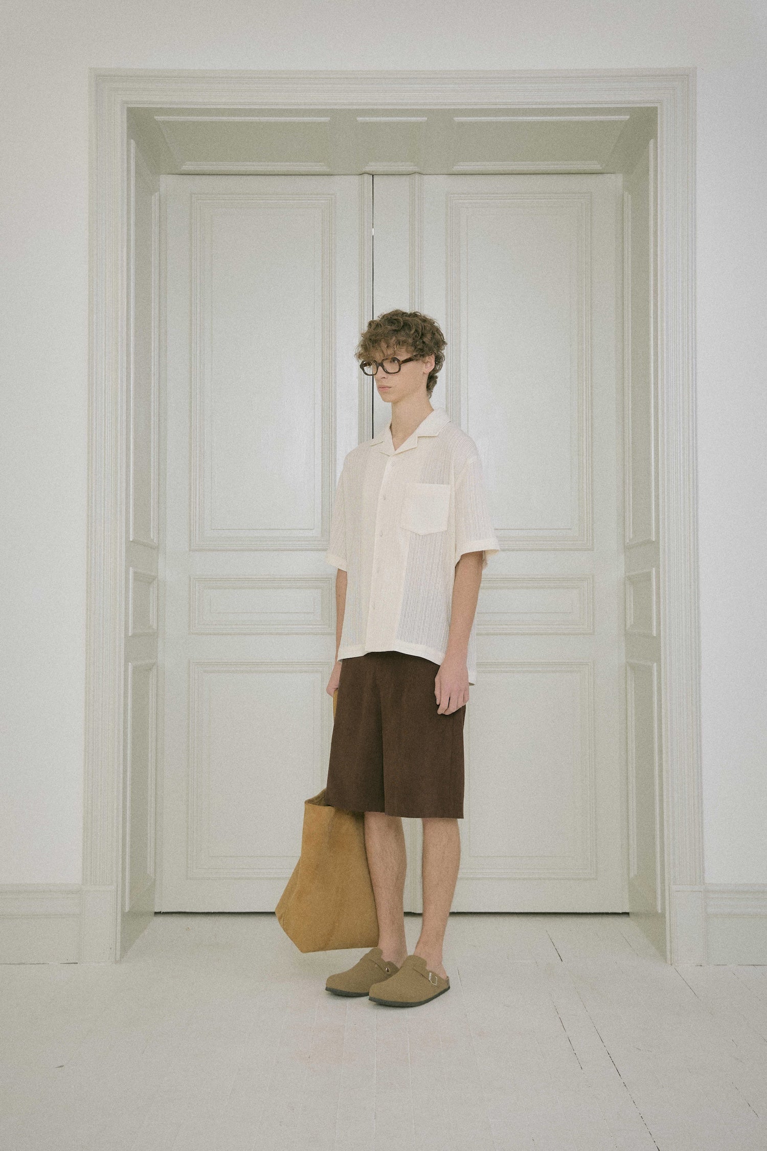 Stu - Half Pants (Brown) product image 2 | TRAB K-Fashion Australia