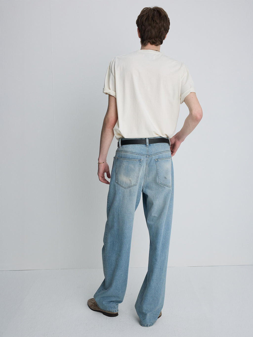 Tonywack - Garment Dyed Profiled T-Shirt (Salt Pigment) product image 4 | TRAB K-Fashion Australia