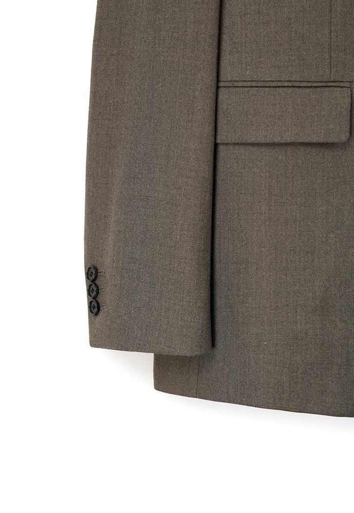 Art if acts - 2 Button Wool Blazer (Cliff Brown) product image 14 | TRAB K-Fashion Australia