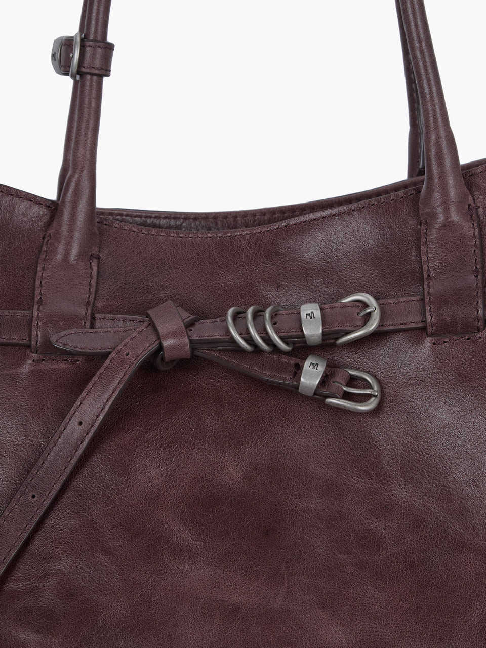 Marge Sherwood - Grandma Used Bag Xl (Wine Pull-Up) product image 7 | TRAB K-Fashion Australia