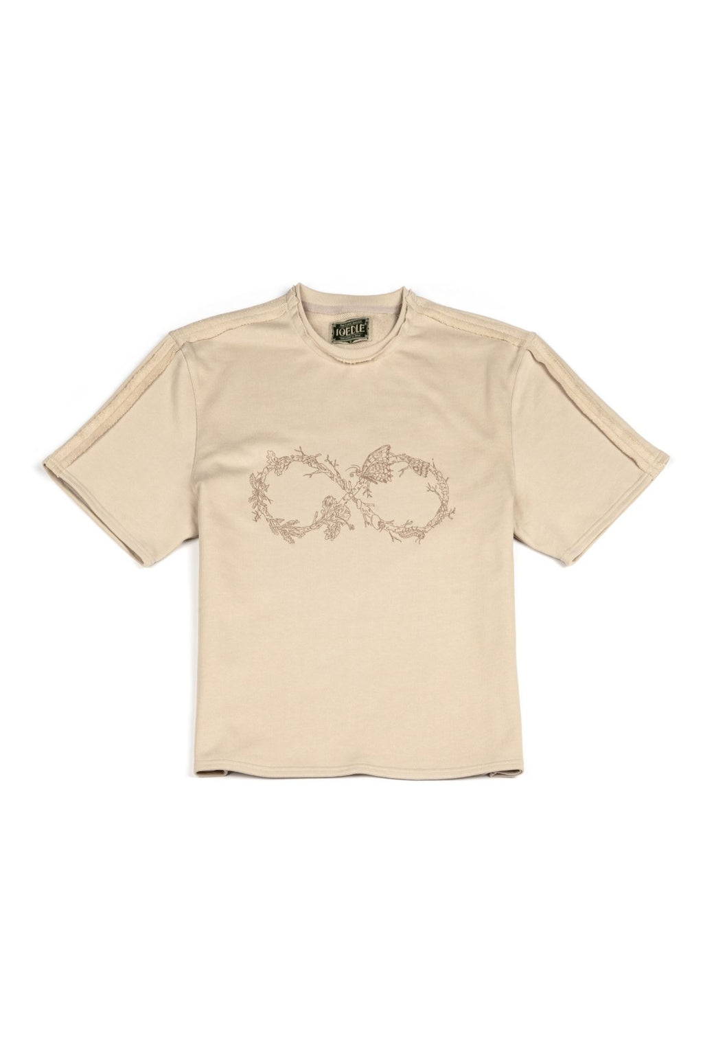 Ioedle - Möbius Cycle T-Shirt (Beige) product image 2 | TRAB K-Fashion Australia