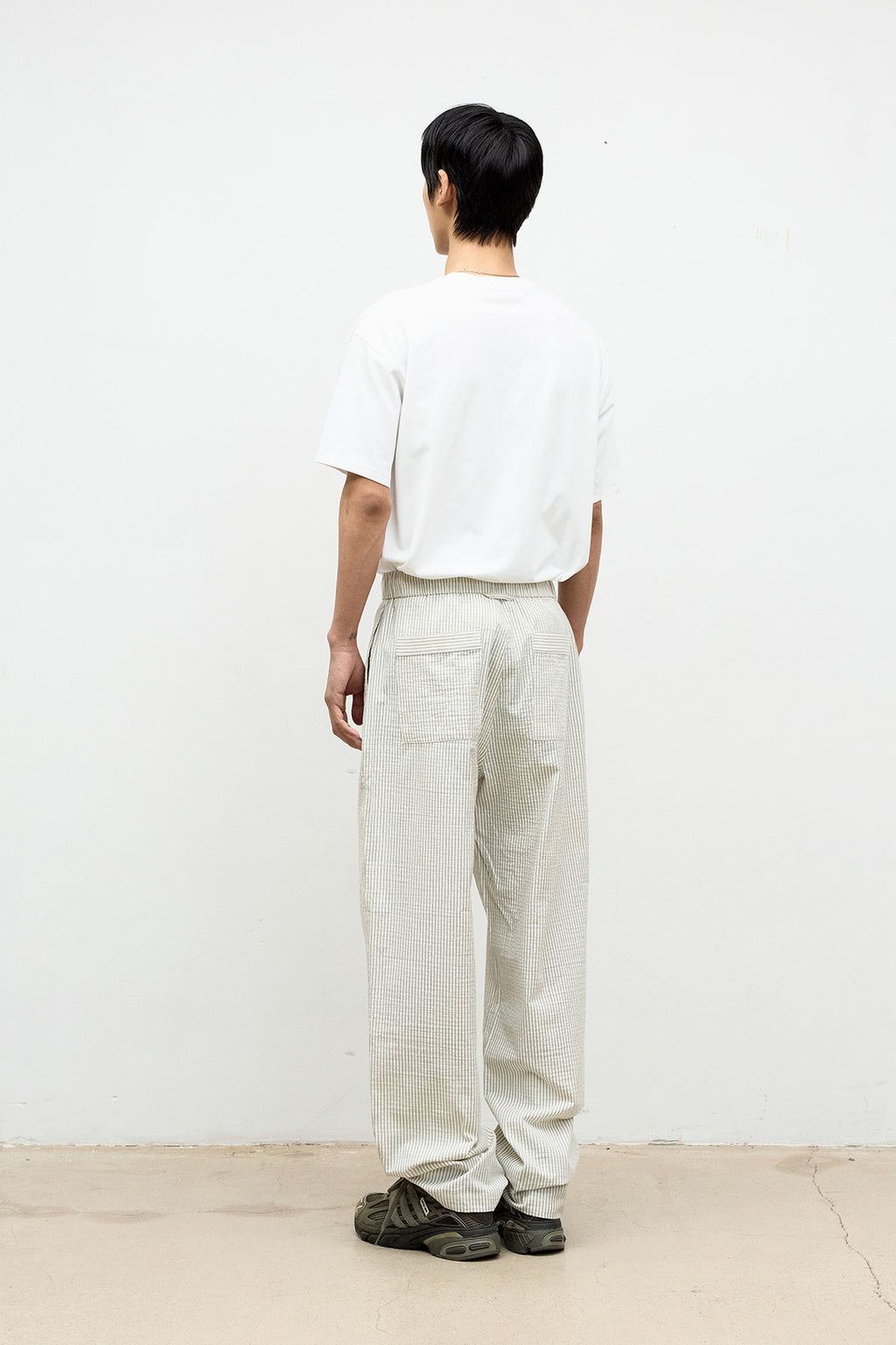 Coor - Cotton Airy T-Shirt (White) product image 4 | TRAB K-Fashion Australia