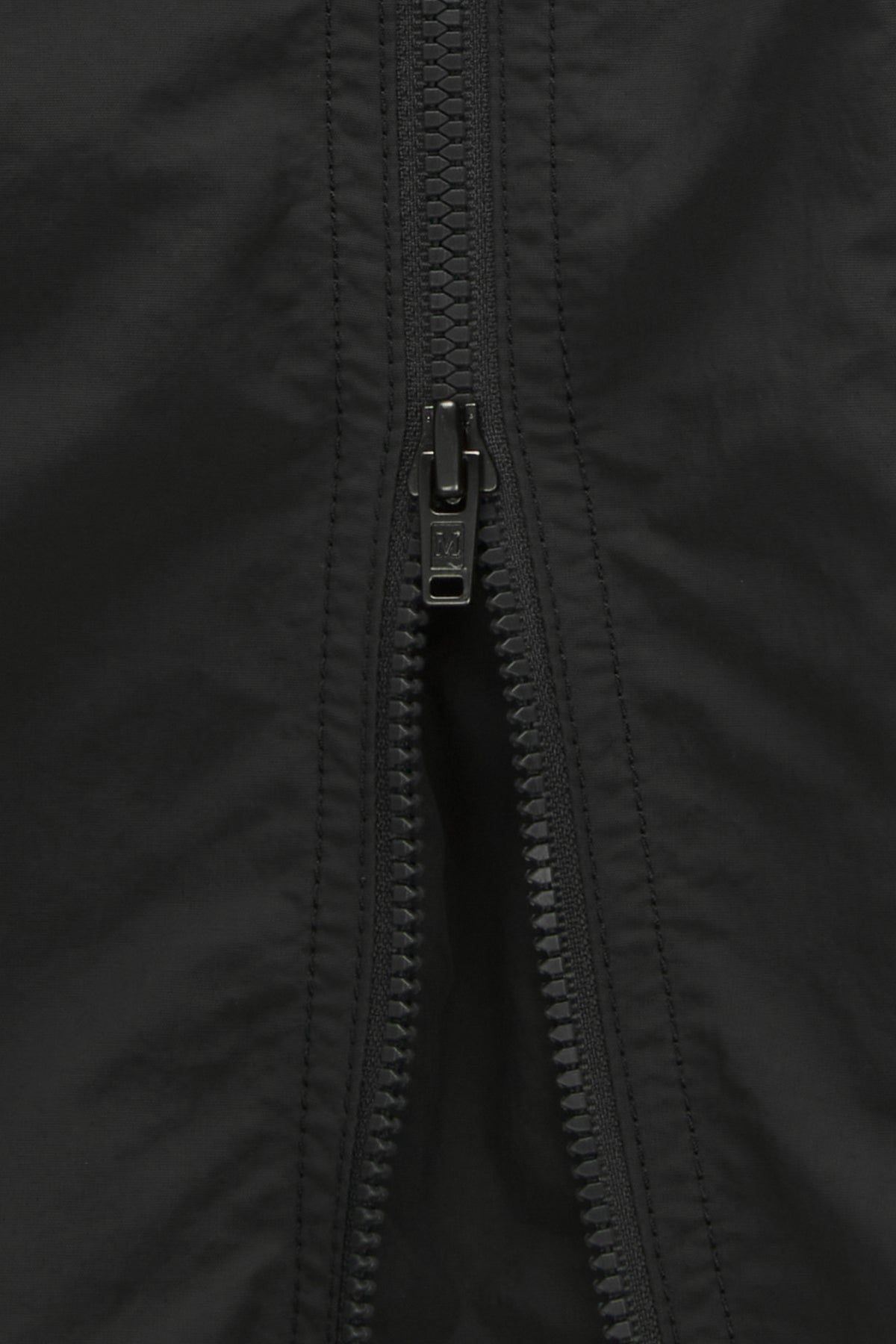 Matin Kim - Double Zipper Point Banding Mini Skirt (Charcoal) product image 3 | TRAB K-Fashion Australia