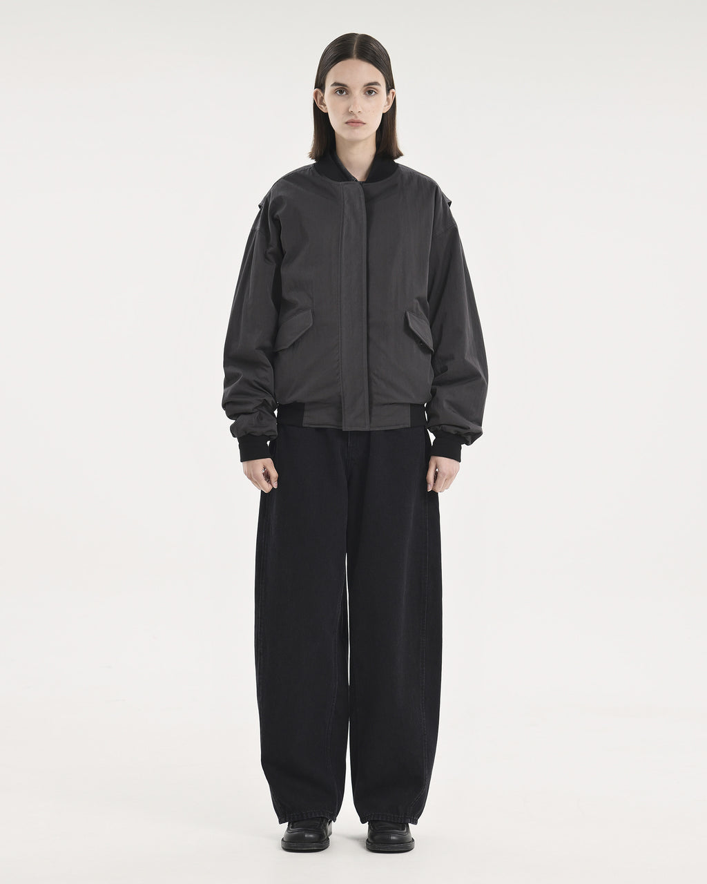 Brownyard - Ma-1 (Ink Black) product image 1 | TRAB K-Fashion Australia
