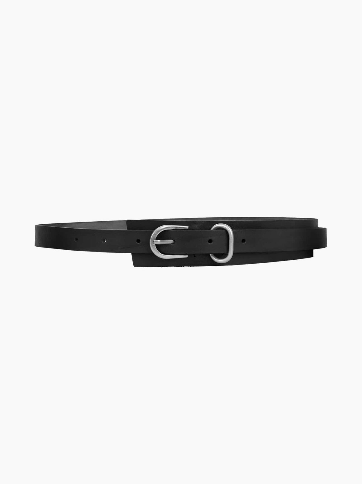 Jiyong Kim - Layered Leather Belt (Black) product image 3 | TRAB K-Fashion Australia