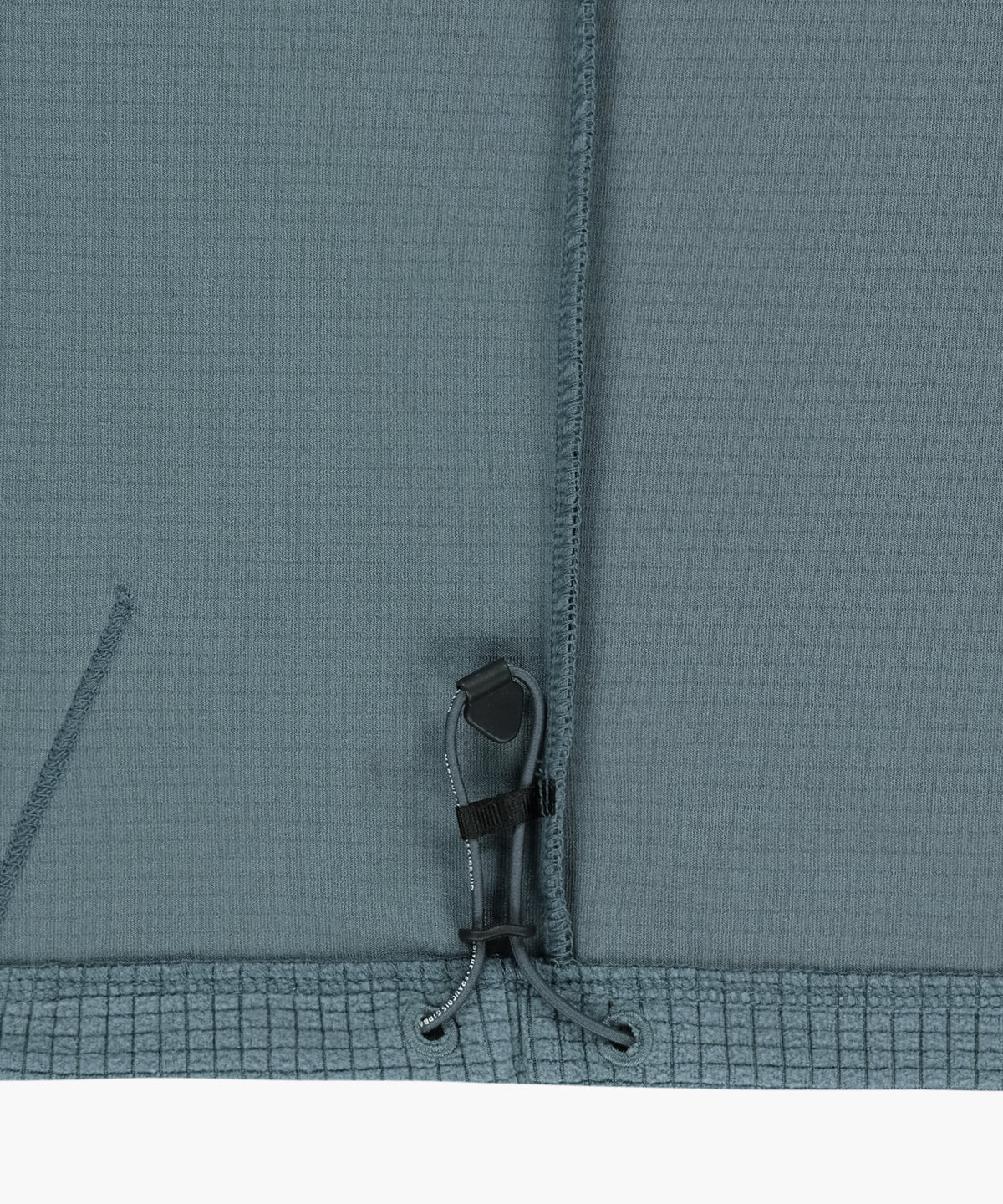 Marithe & Francois Girbaud - Grid Fleece Hoodie Zipup (Ash Blue) product image 5 | TRAB K-Fashion Australia
